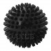 SPRINGOS Masszázslabda 7,5- cm - fekete