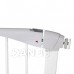 SPRINGOS Biztonsági korlát lépcsőkhöz és ajtókhoz - fehér - 76-113 cm