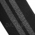 Hip Band Fitness gumi edzéshez  - M - 2x38 cm - szürke