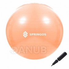 SPRINGOS Fitness labda - 55 cm - narancssárga