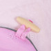 SPRINGOS Clasic szőrmével ellátott kézmelegítő babakocsira - rózsaszín