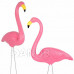 SPRINGOS kerti flamingó figura  - 85cm