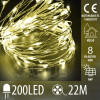 LED kültéri karácsonyi fényfüzérek