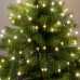 Karácsonyi LED fényfüzér köteg - 10x 20 darabból álló LED fényfüzér - 1,9m - Meleg fehér