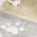 Springos Szizál macskakaparófa játékkal - 2 szint - 47 cm - világosszürke