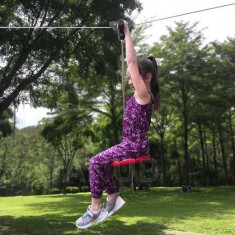 Zip-line gyermekeknek kertbe - kötélpálya - 120 kg-ig