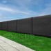 Árnyékoló háló - 95% árnyékolás - 1,5x25m - 185g/m2 - antracit