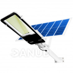 LED napelemes utcai lámpa 1000W - 6500K - 3,2V - 30Ah - tartóval és távirányítással