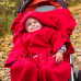Baby Wrapi takaró ujjakkal – Piros