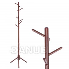 SPRINGOS Tree Álló fogas - sötét fa