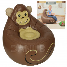 BESTWAY Felfújható fotel - majom