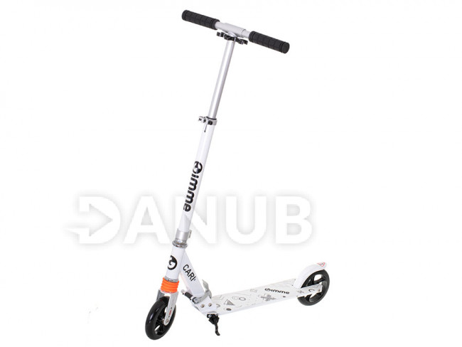 Összecsukható roller Cari - 145mm kerekek - fehér