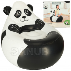 BESTWAY Felfújható fotel - panda