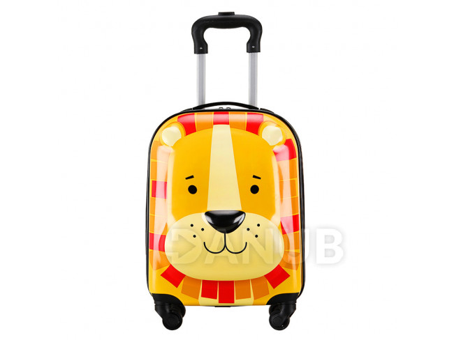 Gyermek gurulós utazóbőrönd - oroszlán