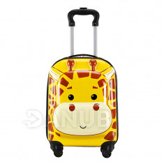 Gyermek gurulós utazóbőrönd - zsiráf