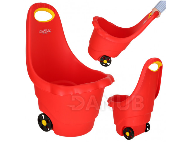 Multifunkcionális kocsi gyerekeknek - piros