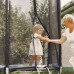 Springos Kerti trambulin gyerekeknek külső hálóval és létrával - 180 cm