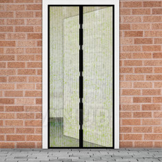 Szúnyogháló ajtóra - mágneses - 100 x 210 cm - Virágok