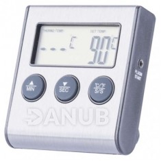 Digitális grillhőmérő és percmérő E2157