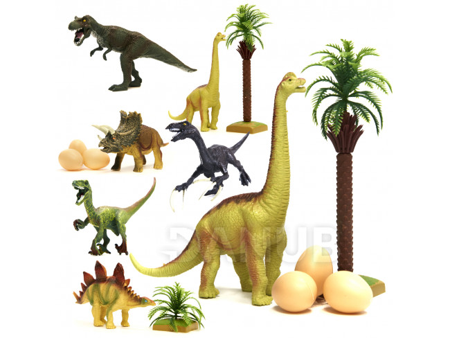 Dinoszaurusz figurák készlet 14 db