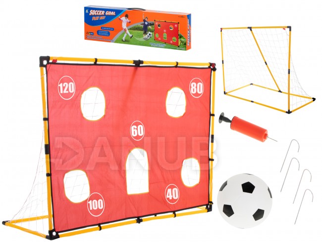 Futballkapu pontossági edzéshez + labda
