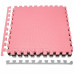 SPRINGOS Habszivacs puzzle négyzetek - 179x179cm - rózsaszín, fekete, szürke