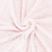 SPRINGOS Kétoldalú plüss takaró 70x160cm - cikcakk – púder rózsaszín