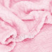SPRINGOS Kétoldalú plüss takaró 70x160cm - cikcakk – rózsaszín