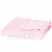 SPRINGOS Kétoldalú plüss takaró 130x180cm - cikcakk – világos rózsaszín
