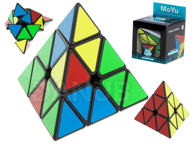 Rubik-kocka piramis MoYu fekete