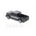 Fém autómodell – fekete, 7 cm