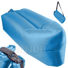 Lazy bag – felfújható fotel kék 230x70 cm