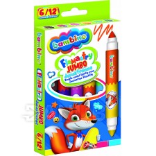 BAMBINO Kétoldalas filctoll 6 darab/12 szín 
