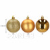 Karácsonyi gömb készlet - 6 cm - 12 darab - arany