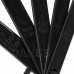 Springos Konyhai mérőpoharak - 10 darabos készlet - műanyag, fekete