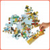 CASTORLAND Puzzle 40 darab Maxi Építkezés - 4+