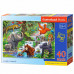 CASTORLAND Puzzle 40 darab Maxi A dzsungel állatai - 4+