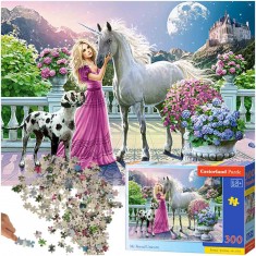 CASTORLAND Puzzle 300 darab My Friend Unicorn - 8+