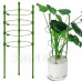 Springos Gyűrűs támaszték növényeknek és virágoknak - 120 cm - zöld