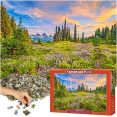 CASTORLAND Puzzle 2000 darab Blossoms of Morning - 92x68cm