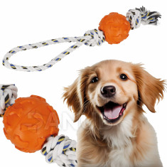Springos Játék kutyának - kötél rágókával