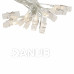 Led világító csiptetők - 10Led - 1,35m