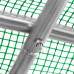 Alagút üvegházi pótfedél - fólia - 3x2x2x m - UV-4 - 140g/m - zöld