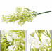 Springos Műnövény - 37 cm - fehér/zöld