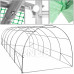 Springos Tartalék takaró alagút üvegházhoz - fólia - 6x3x2 m - UV-4 - 140g/m - zöld