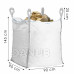 Big Bag zsák - teherbírás 1000 kg - 1200l - fehér szürke színnel
