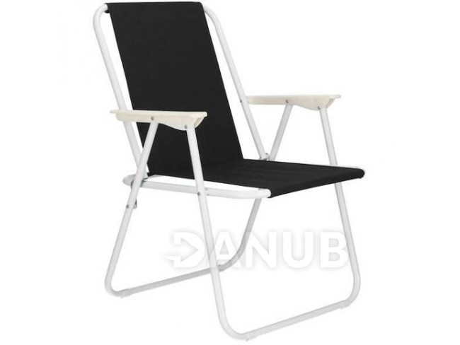 Springos Összecsukható szék - fekete/fehér