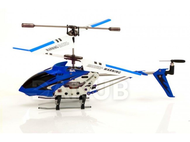 RC helikopter SYMA S107G Metal Series - kék