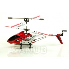 RC helikopter SYMA S107G Metal Series - piros