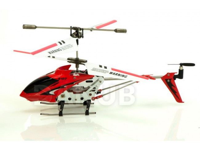RC helikopter SYMA S107G Metal Series - piros